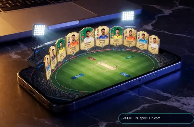 APEX11 (APEX11) fantasy cricket & matchday visual 1